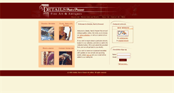 Desktop Screenshot of detailspastandpresent.com